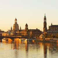 Silhouette Dresden im Herbst © Sylvio Dittrich
